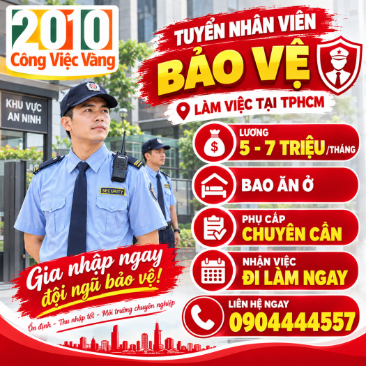 Phòng Khám Nha Khoa Mai Phương Tuyển 1 Nhân Viên Bảo Vệ
