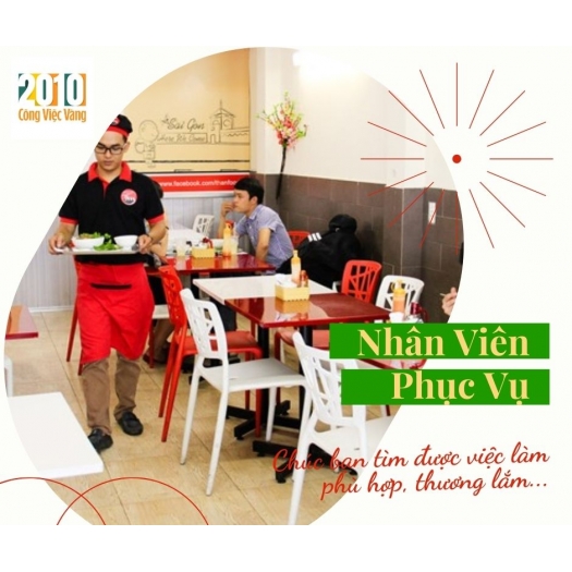 ​TUYỂN DỤNG NHÂN VIÊN PHỤC VỤ QUÁN PHỞ 24H