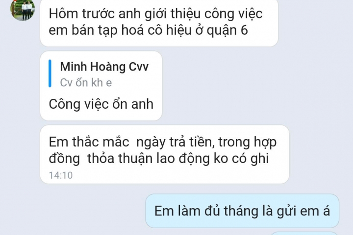 FEEDBACK "MÁT LÒNG" BUỔI TỐI 