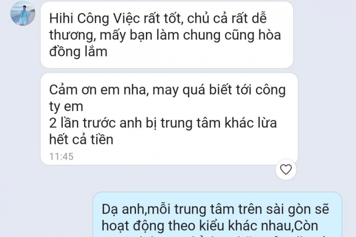  "MAY QUÁ GẶP ĐÚNG CÔNG TY" 