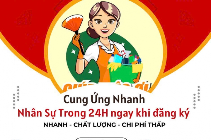 TỔNG HỢP VIỆC GIÚP VIỆC NHÀ (BAO ĂN Ở) 
