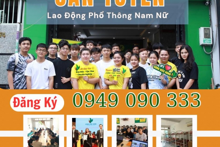 Công Việc Vàng những công việc đang tuyển!